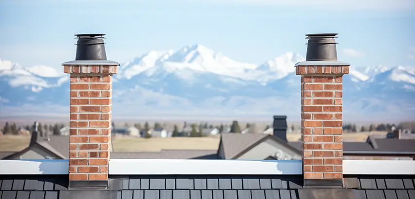 Chimney Storm Collar Installation in Edmond