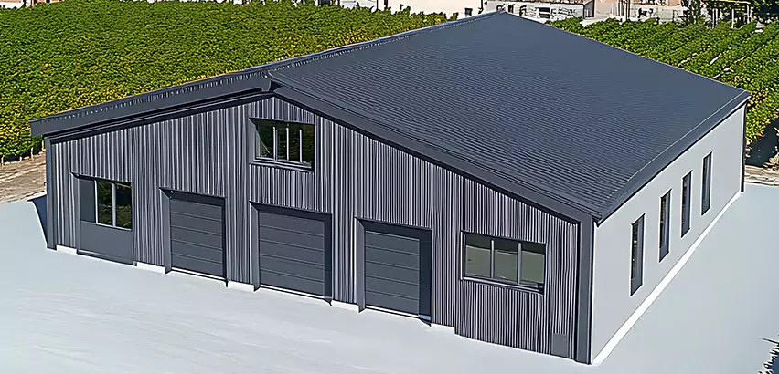 Corrugated Garage Roof Repair in Edmond