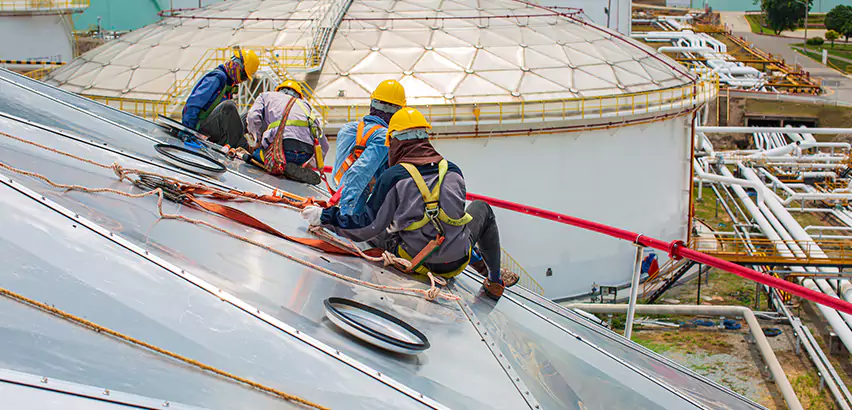 Emergency Commercial Roof Repair in Edmond