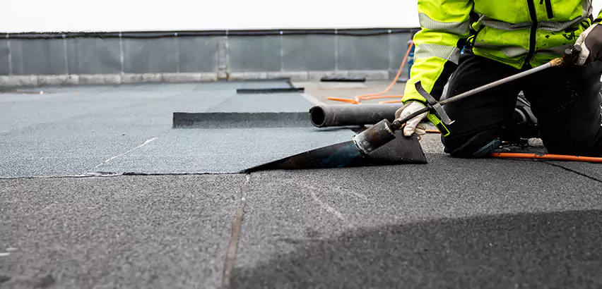 Residential Flat Roof Repair in Edmond