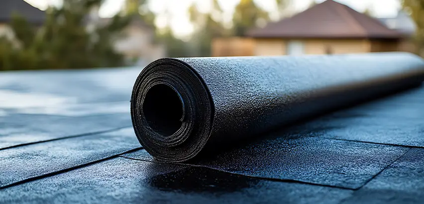 Rubber Flat Roof Replacement in Edmond