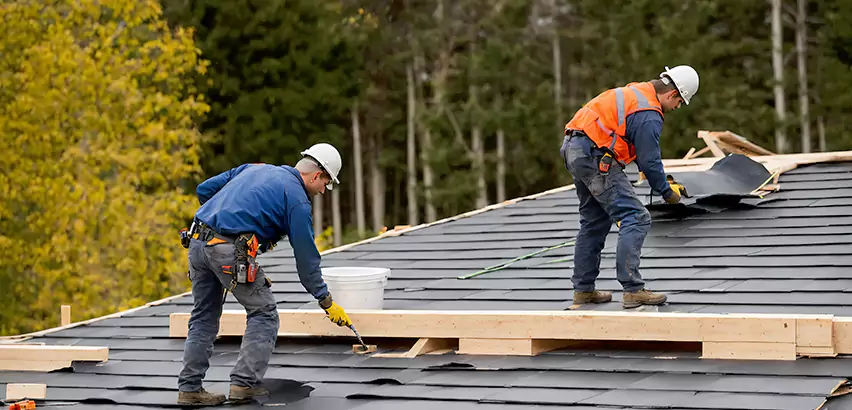Garage Felt Roof Replacement in Edmond