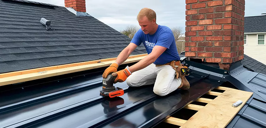 Metal Barn Roof Replacement in Edmond