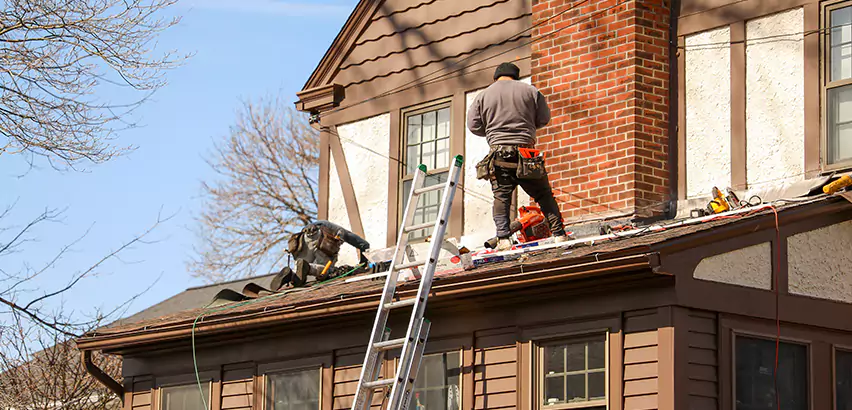 Roof Siding Trim Repair in Edmond