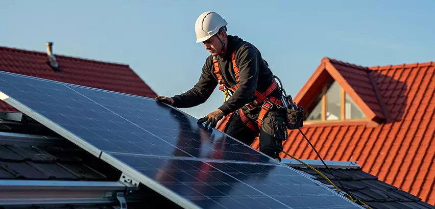 Solar Panels on Steel Roof Installation in Edmond
