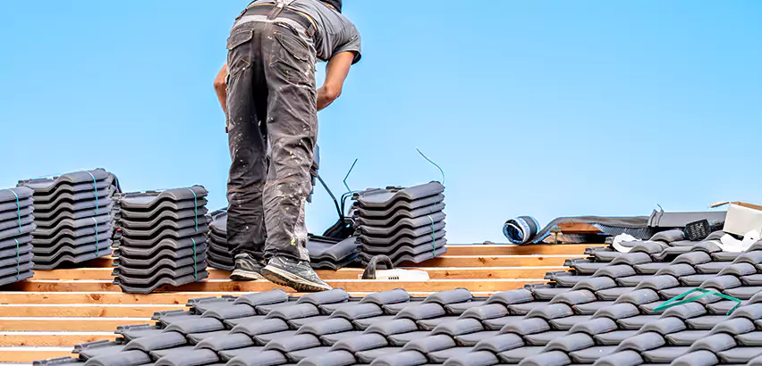 Replacing Tile Roof Underlayment in Edmond