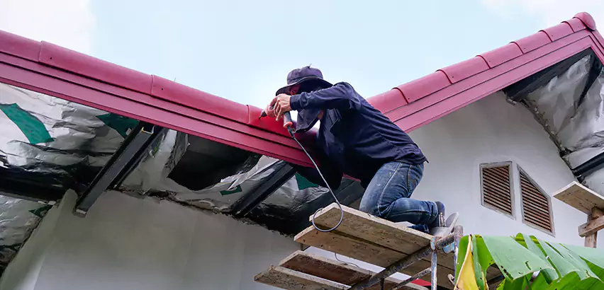 Residential Wind Damage Roof Repair in Edmond